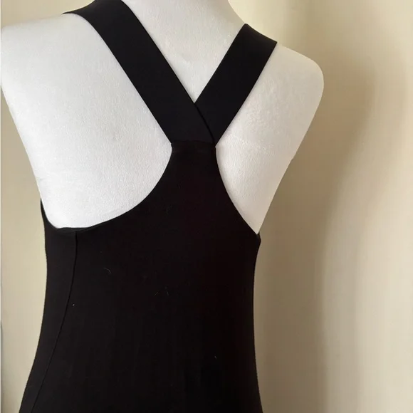 ATHLETA Elegant Black Sleeveless Maxi Dress Size XS - Picture 4 of 8